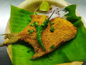 Rava Fish Fry - White Pomfret Fish Fry - 1pc