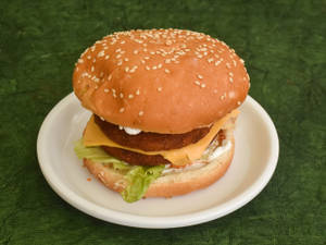 Double Tikka Cheese Burger