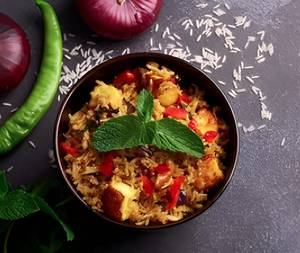 Chilly Paneer Pulao