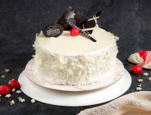 Eggless Classic White Forest Cake (500 gms)