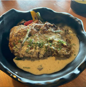 Grilled Chicken With Mushroom Sauce