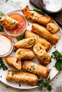 Veg. Spring Rolls