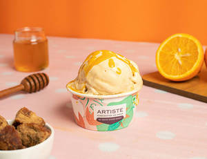 Mandarin Orange Ice Cream