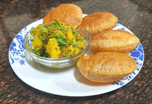 Poori Bhaji Meal