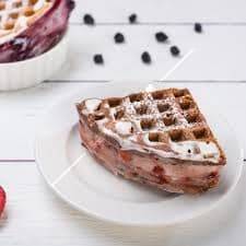 Strawberry Surprise Waffles
