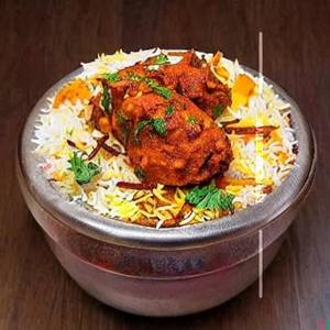 Chicken tikka dum biryani