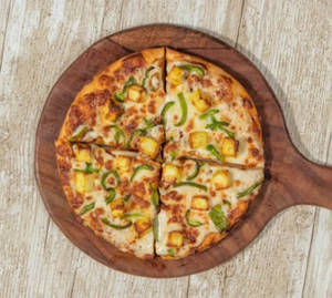 Paneer With Capsicum Menia Pizza 