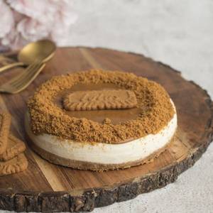 Lotus Biscoff Baked Cheesecake