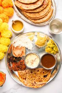 Puran  Poli  Thali
