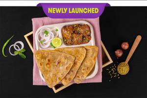 Special Mutton Bhuna with Paratha Lunchbox
