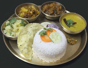 Veg thali