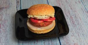 Cheesy Veg. Burger 