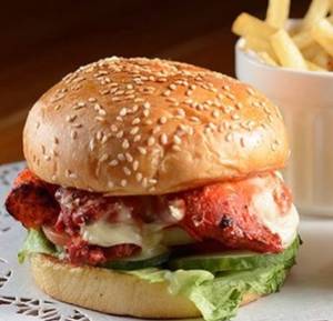 Tandoori Aloo Burger