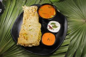 Coconut Rava Plain Dosa