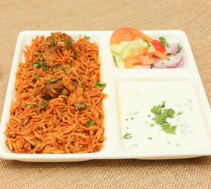 Chicken Biryani with Raita