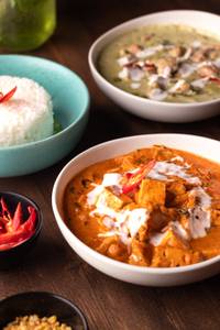 Tofu & Lotus Stem Thai Red Curry