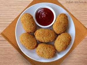 American Cheese Corn Balls