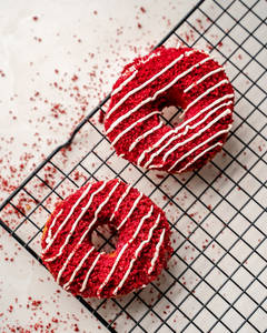 Red Velvet Doughnut