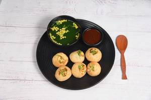 Pani Poori [6 Pieces] With Masala Paani