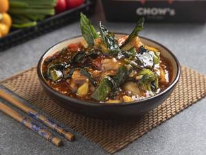 Exotic Vegetables & Mushrooms, Fresh Thai Chilli & Basil