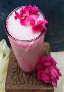 Rose lassi
