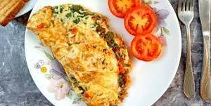 Omelette double egg [1pc]