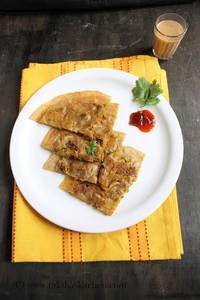 Mushroom Parotta  