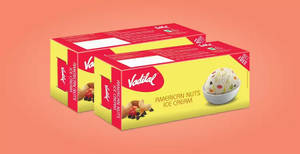 American Nuts Ice Cream (700 Ml Party Pack 1+1)