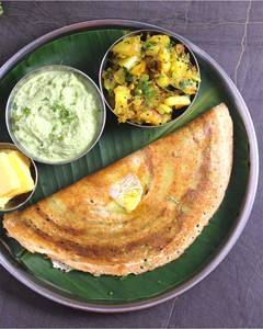 Onion Cheese Masala Dosa 