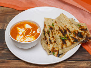 Shahi Paneer + 2 Butter Naan