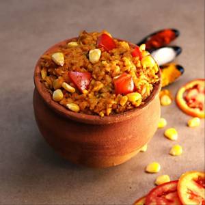 Corn Tomato Khichdi