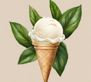 Vintage Vanilla Icecream 