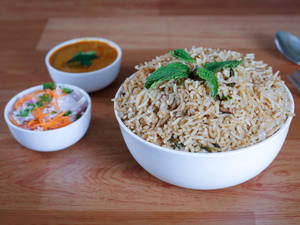 Plain biryani                                                                                     