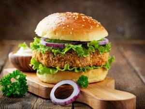 Peri Peri Veg Burger