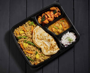 Veg Biryani Combo With Parotta
