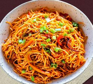 Schezwan mushroom Noodles