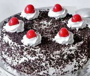 Eggless German Forest Cake
