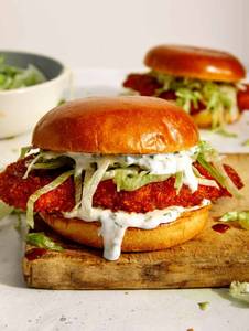 BUtter Garlic chicken Burger