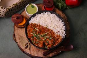 Handi Chicken 1pcs  With Plain Rice