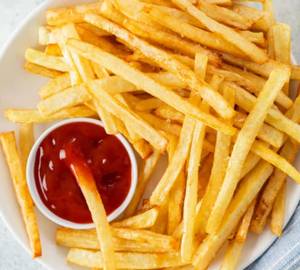 French fries salted (L)