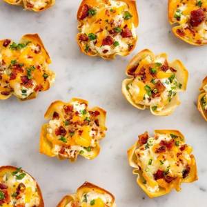 Chicken Burrito Cups