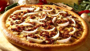 Chicken Keema Pizza
