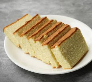 Vanilla  Sponge Cake Eggless (Without Cream)
