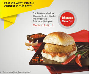Schezwan vadapav