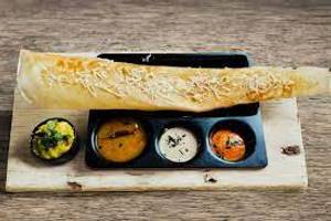 Plain Onion Cheese Dosa 