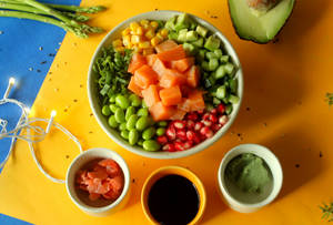 Classic Salmon Poke Bowl