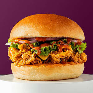 NYC Buffalo Chicken Burger