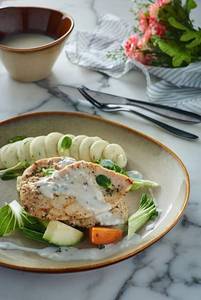 Garlic Chicken In White Sauce