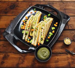 Paneer Takatak Sandwich (4pc)