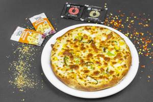 Paneer tikk pizza